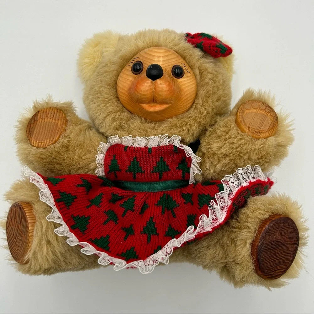 William Tung Vintage Christmas Teddy Bear 10